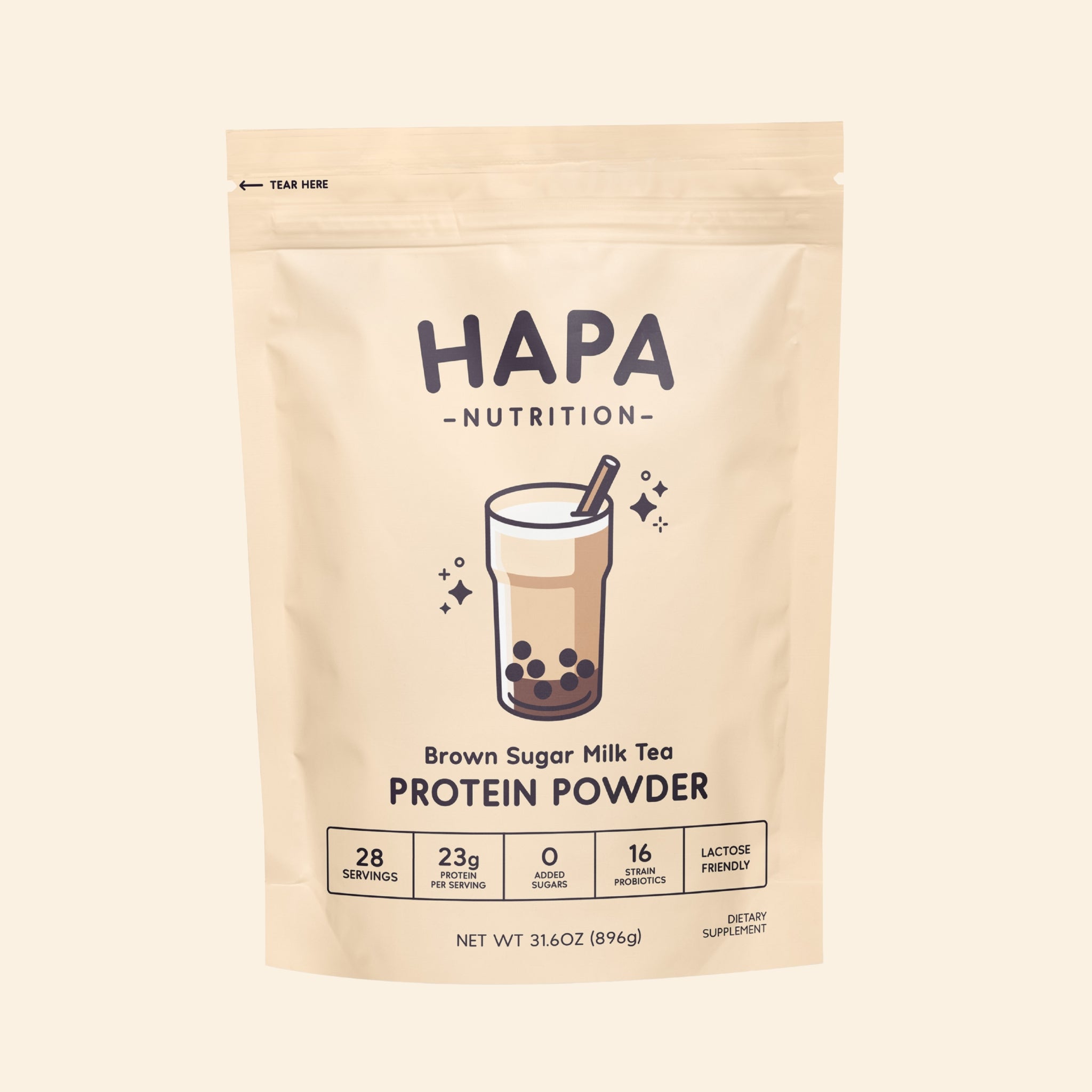 Brown Sugar Milk Tea protein powder